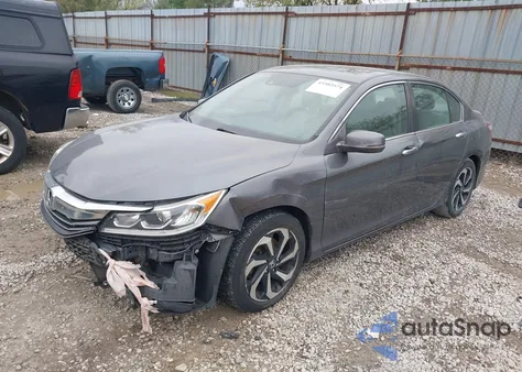 2016 Honda Accord Ex-L z USA, uszkodzony, nr VIN 1HGCR2F92GA175537